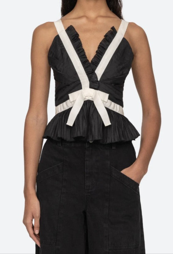 Sea Thalia Ramie Tank Top