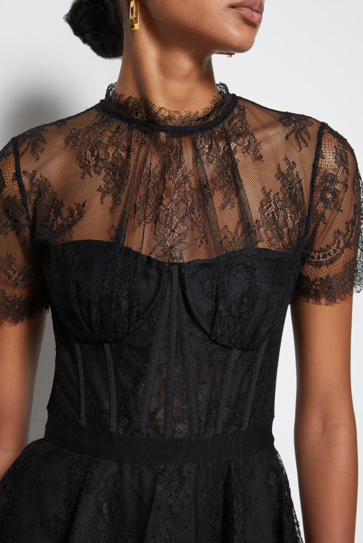 Simkhai Kehlani Lace Bustier Top