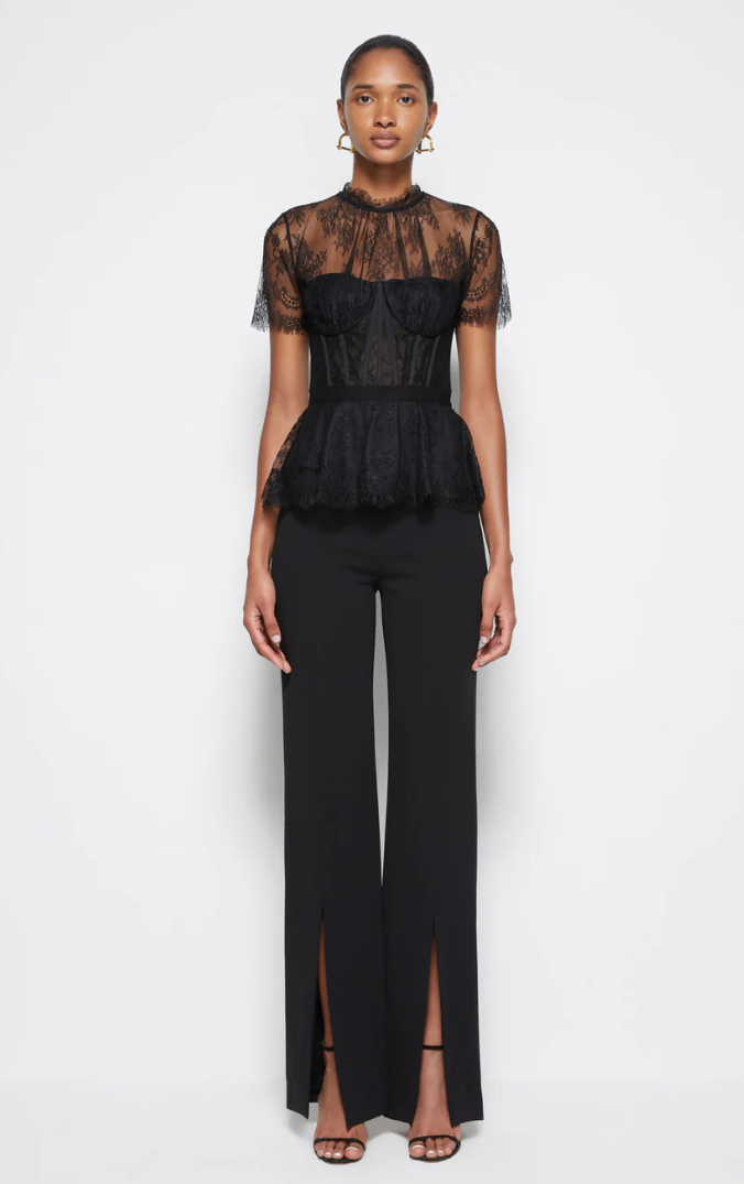Simkhai Kehlani Lace Bustier Top