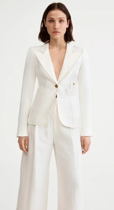 Smythe Linen Dutchess Blazer