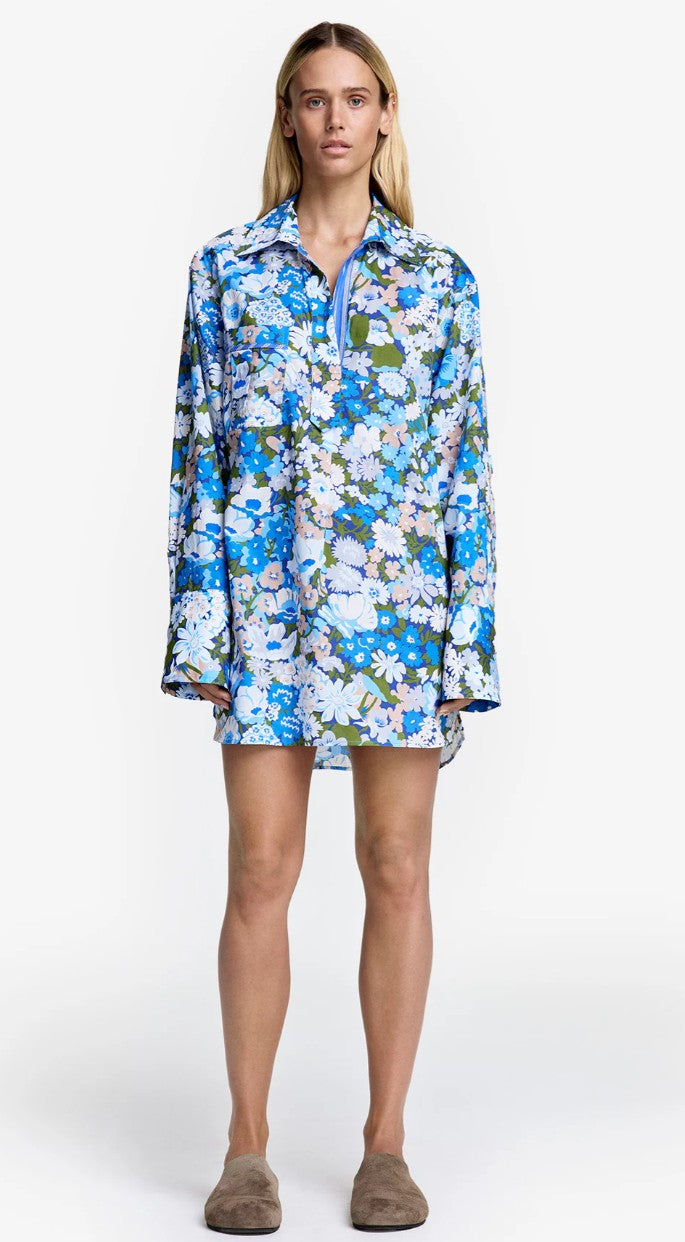 Smythe Over The Head Shirt Dress