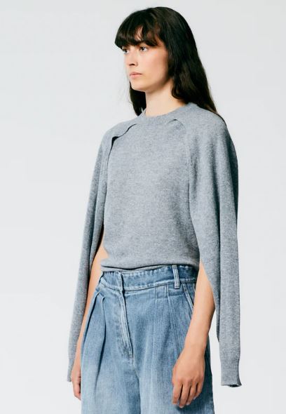 Tibi Featherweight Cashmere Cocoon Tunic