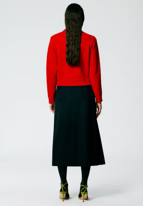Tibi Grain de Poudre Trouser Skirt