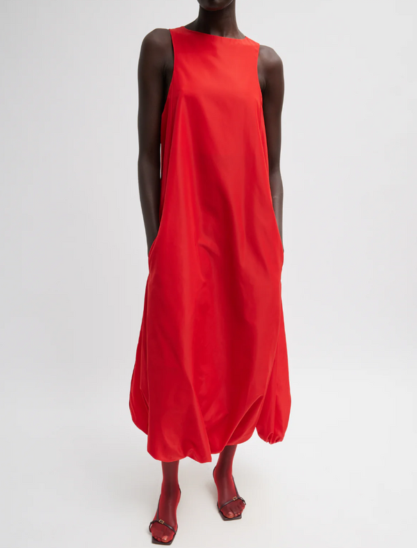 Tibi Italian Sporty Nylon Jalouise Dress