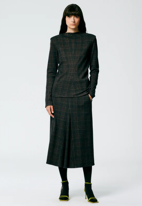 Tibi Lutz Knit Tunic Top