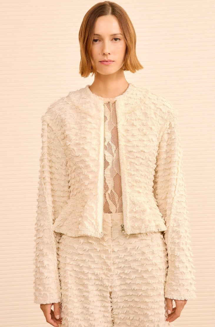 Ulla Johnson Rosalind Zip Peplum Jacket