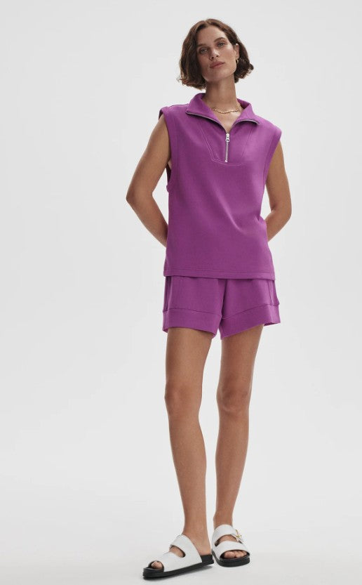 Varley Magnolia Half Zip Tank 2.0