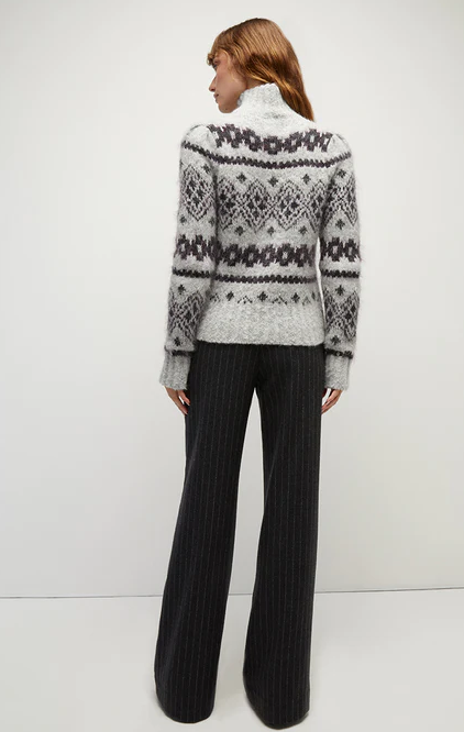 Veronica Beard Chiana Fairisle Sweater