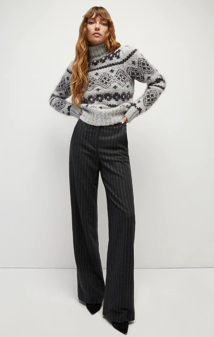 Veronica Beard Chiana Fairisle Sweater