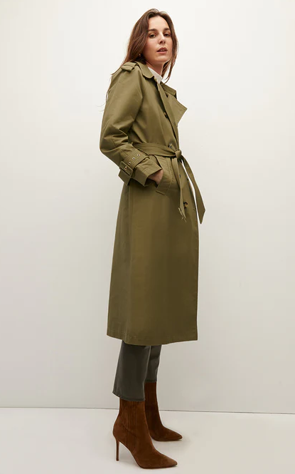 Veronica Beard Conneley Dickey Trench Coat