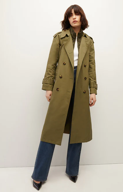 Veronica Beard Conneley Dickey Trench Coat