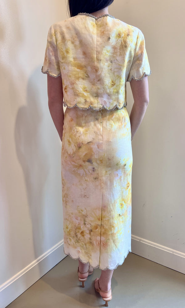 Zimmermann Crush Scalloped Top