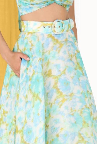 Zimmermann High Tide Maxi Skirt