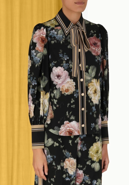 Zimmermann Luminosity Blouson Shirt