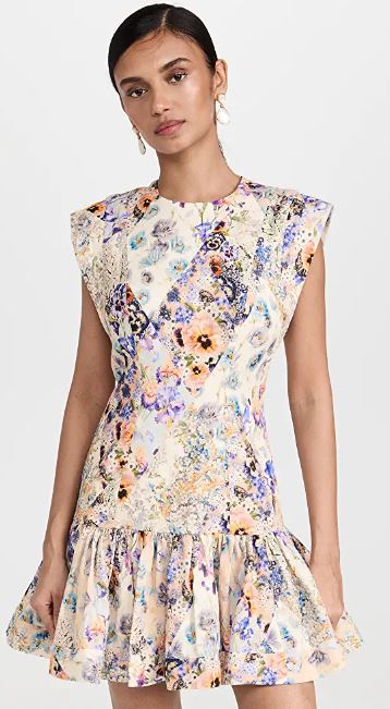 Zimmermann Tama Flounce Short Dress