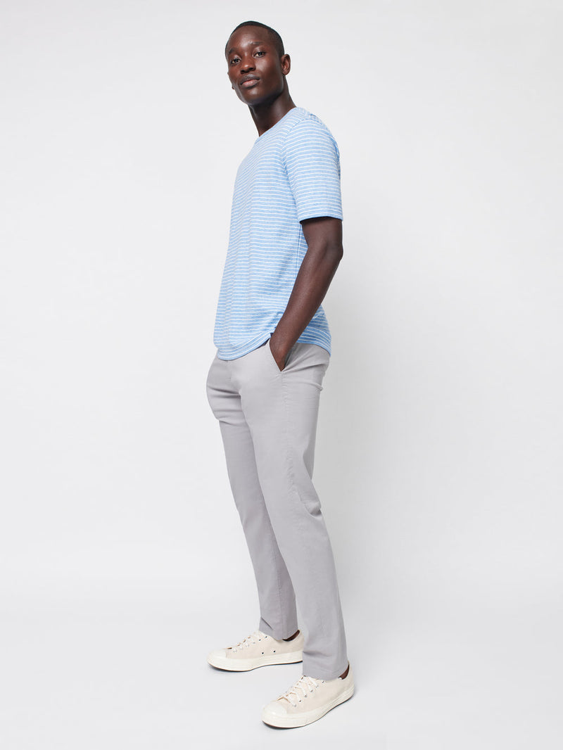 Faherty Cloud Stripe Shortsleeve Tee