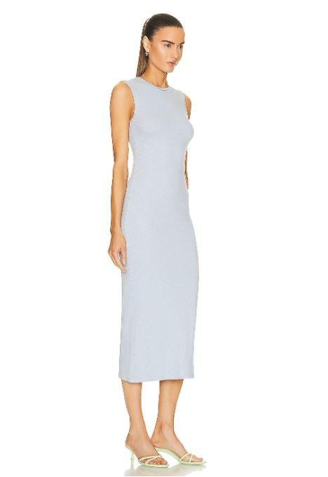 Enza Costa Textured Knit Sleeveless Maxi