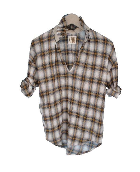 A Shirt Thing Penelope Plaid Shirt