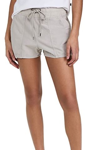 James Perse Crinkled Poplin Trouser Short