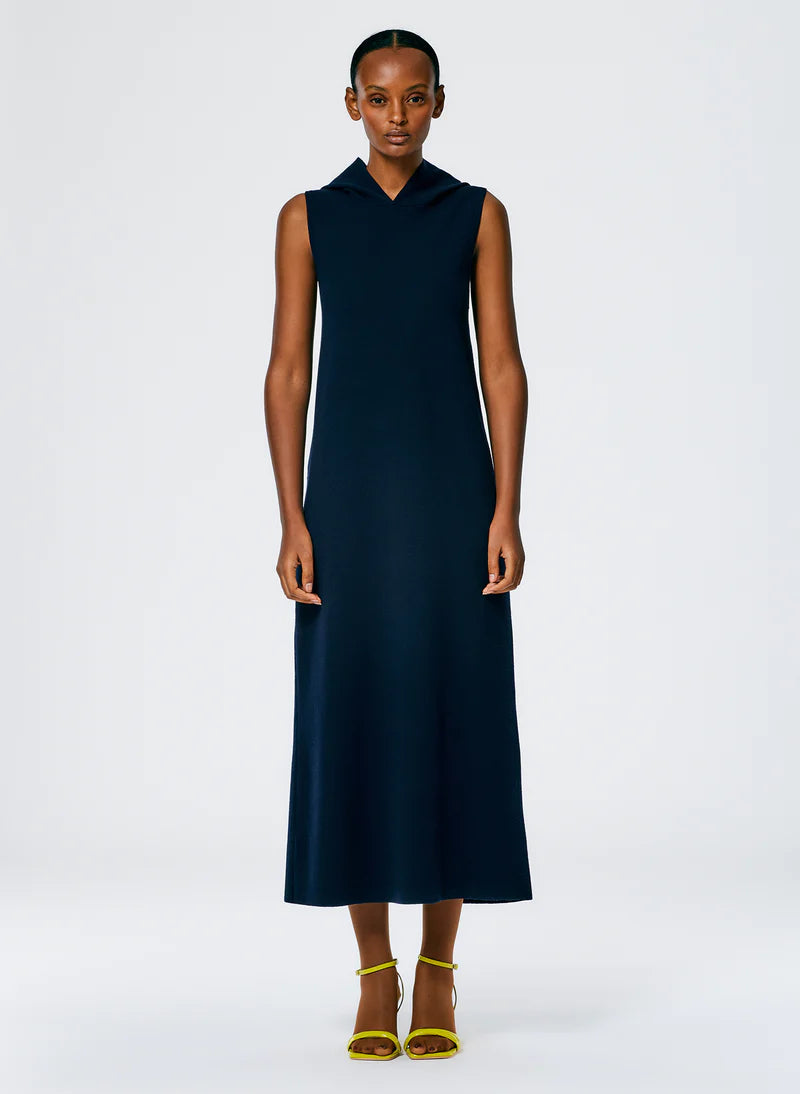 Tibi Cashmere Hoodie Dress