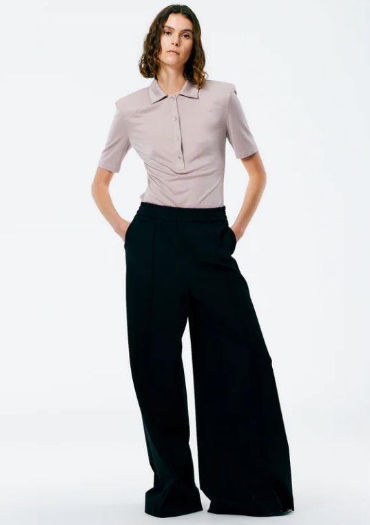 Tibi Compact Stretch Knit Pull-on Murray Pant
