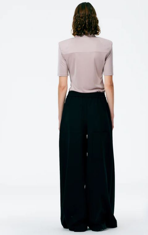 Tibi Compact Stretch Knit Pull-on Murray Pant