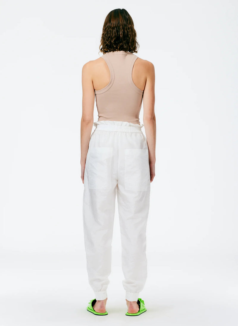 Tibi Ribbed Cropped Tank